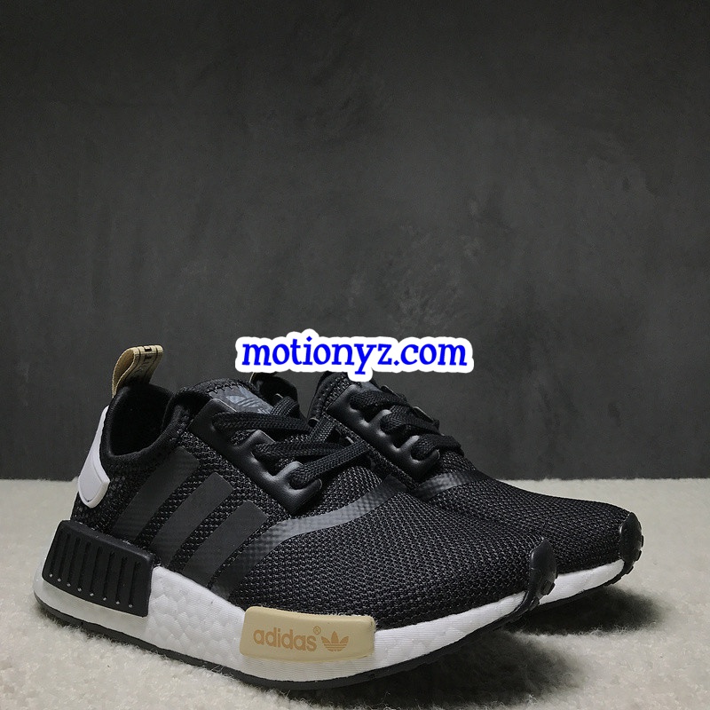 Real Boost Adidas NMD R1 Black Lace Purple BA7751